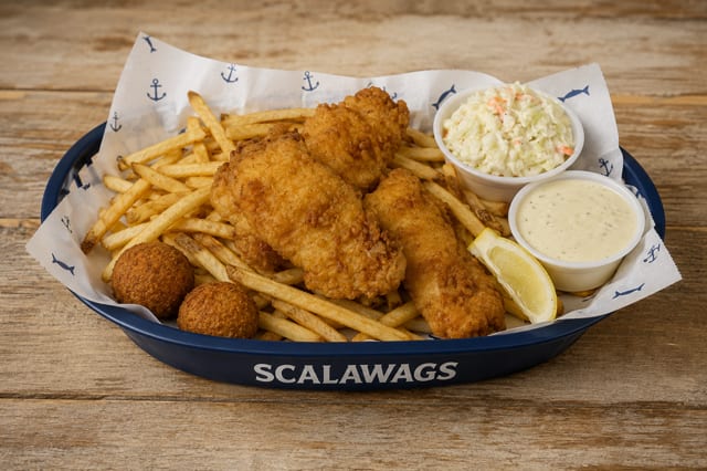Three Piece Whitefish Basket.