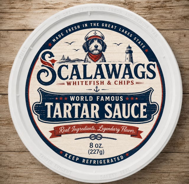 Retail Tartar Sauce (8oz).