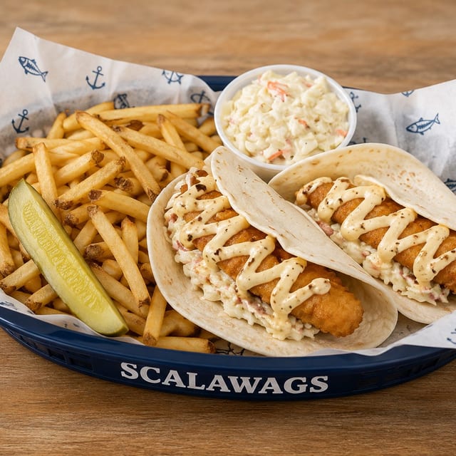 Chicken Taco Basket.