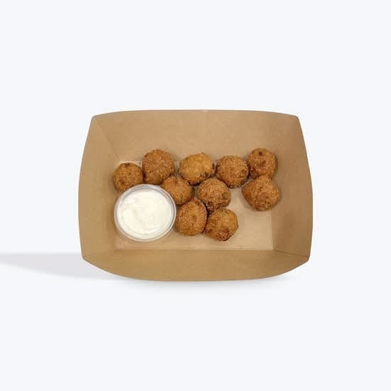 Basket of Hushpuppies.